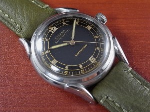 エテルナ　オートマチック　バンパー　ブラックダイアル　スクリューバック　1950年代