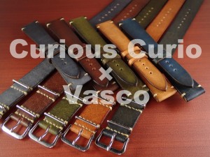 Curious Curio × Vasco コラボ革ベルト 再入荷!