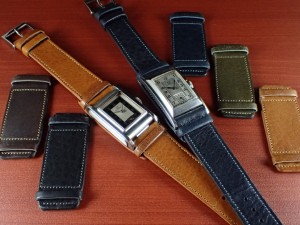 世界初!? レザー台座 レクタンギュラー用 発売開始!! 汗対策・傷防止・新しいベルトの見せ方!