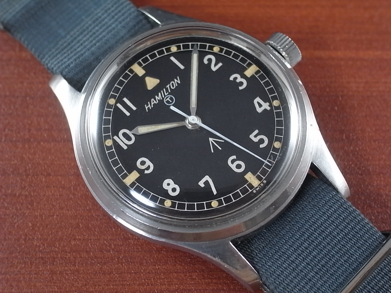 ハミルトン9219 H3 ビンテージミリタリーウォッチ - 腕時計