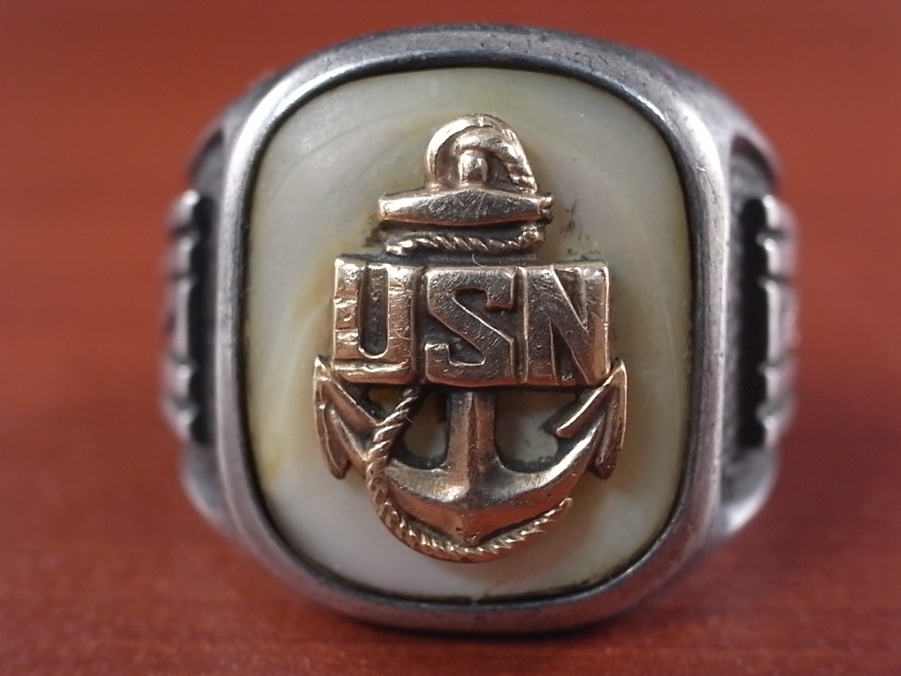 ミリタリーリング USN アメリカ海軍 1940年代 | VINTAGE WATCH 