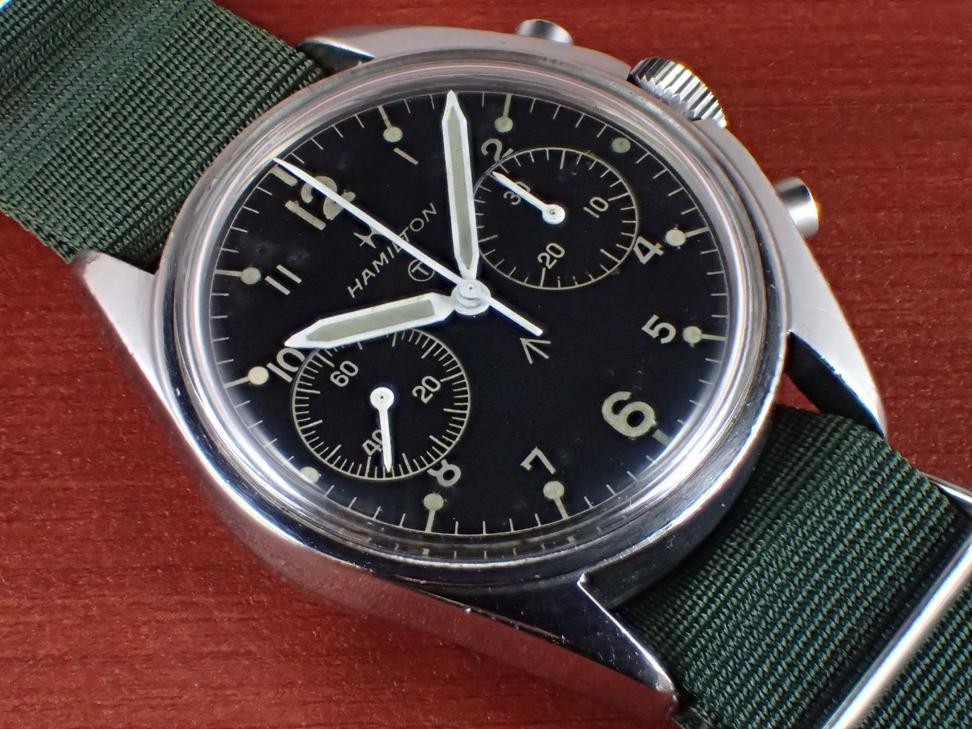 ハミルトン イギリス空軍 6BB クロノグラフ 1970年代 | VINTAGE WATCH 