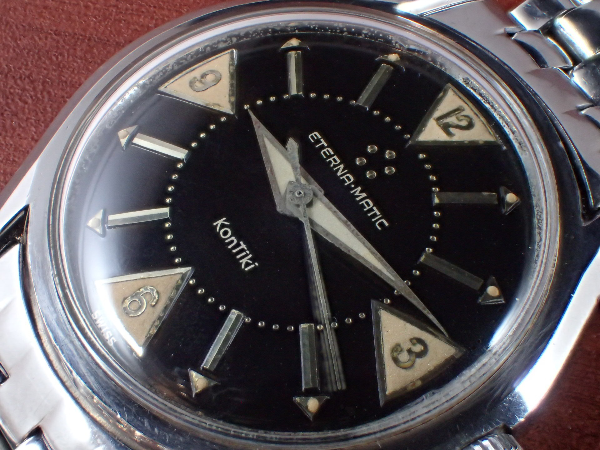 人気SALE定番人気エテルナ マチック コンチキ ゲイフレアー社製ブレス 時計