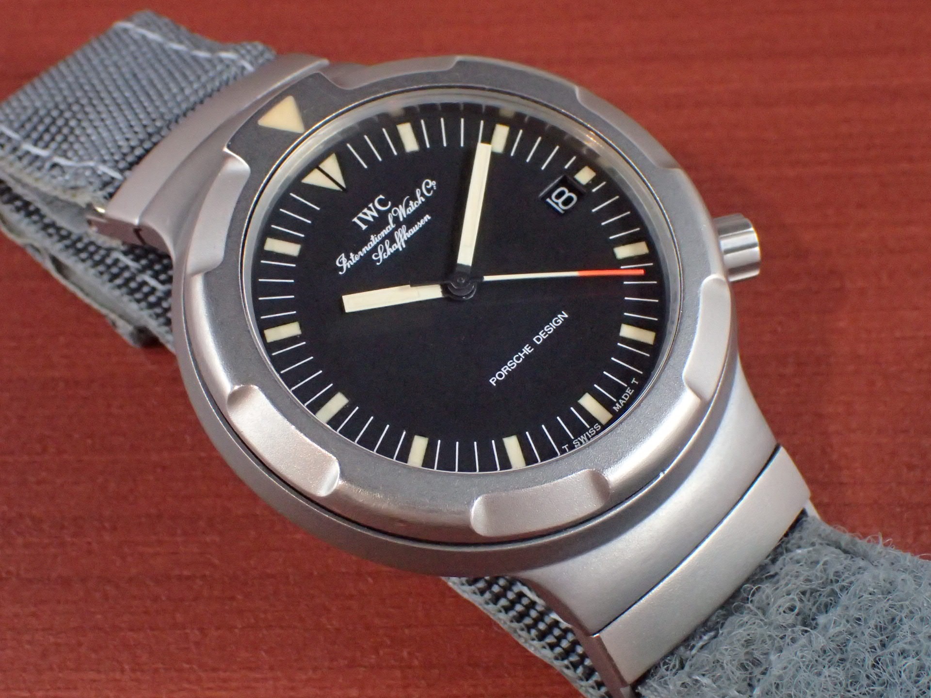 ポルシェデザイン by IWC オーシャン2000 Ref.3500 筆記体ロゴ 1980