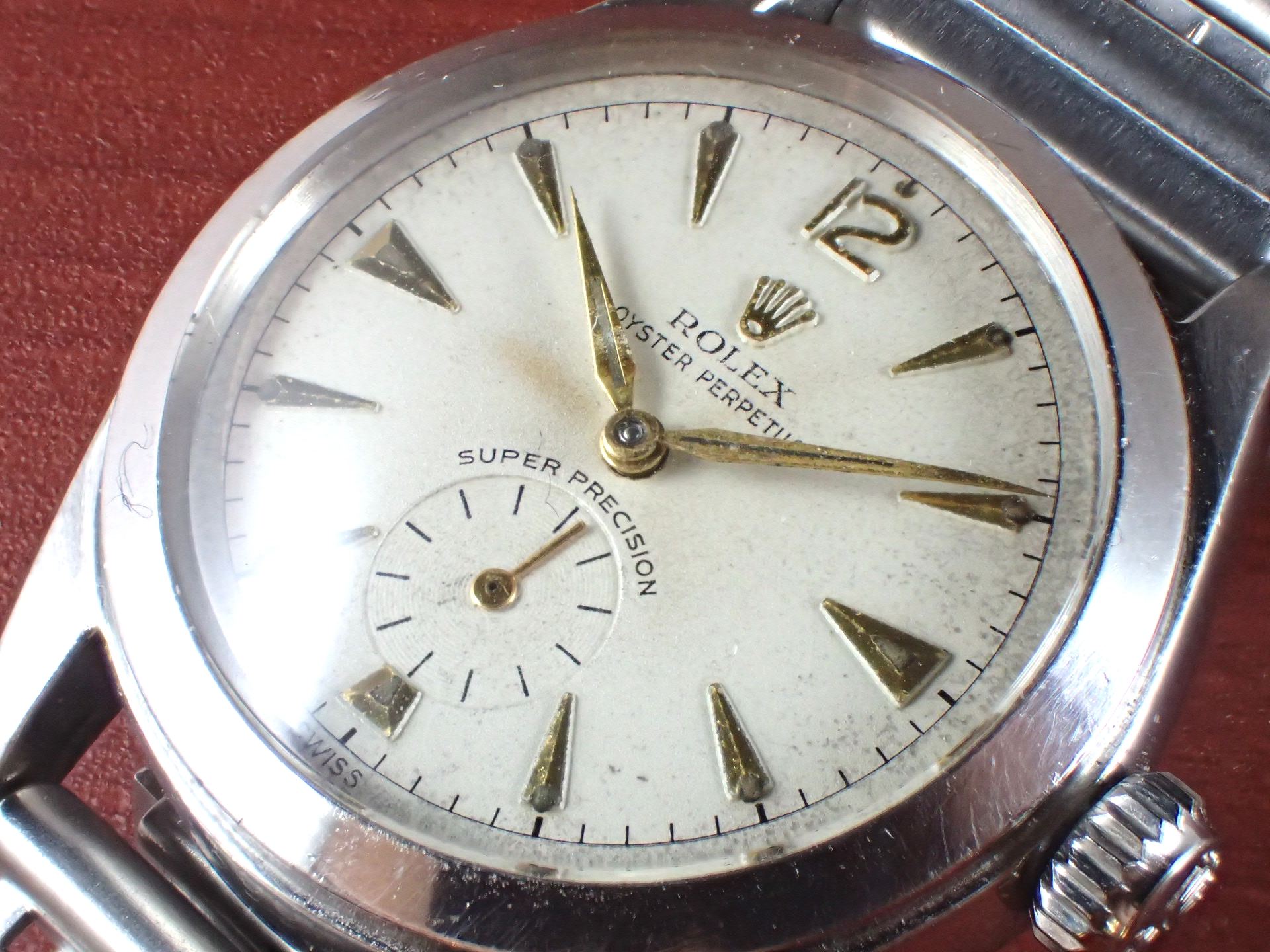 ロレックス ボーイズ バブルバック Cal.AR Ref.6006 ホワイトDL 1950年代 | VINTAGE WATCH | Curious  Curio（キュリオスキュリオ）