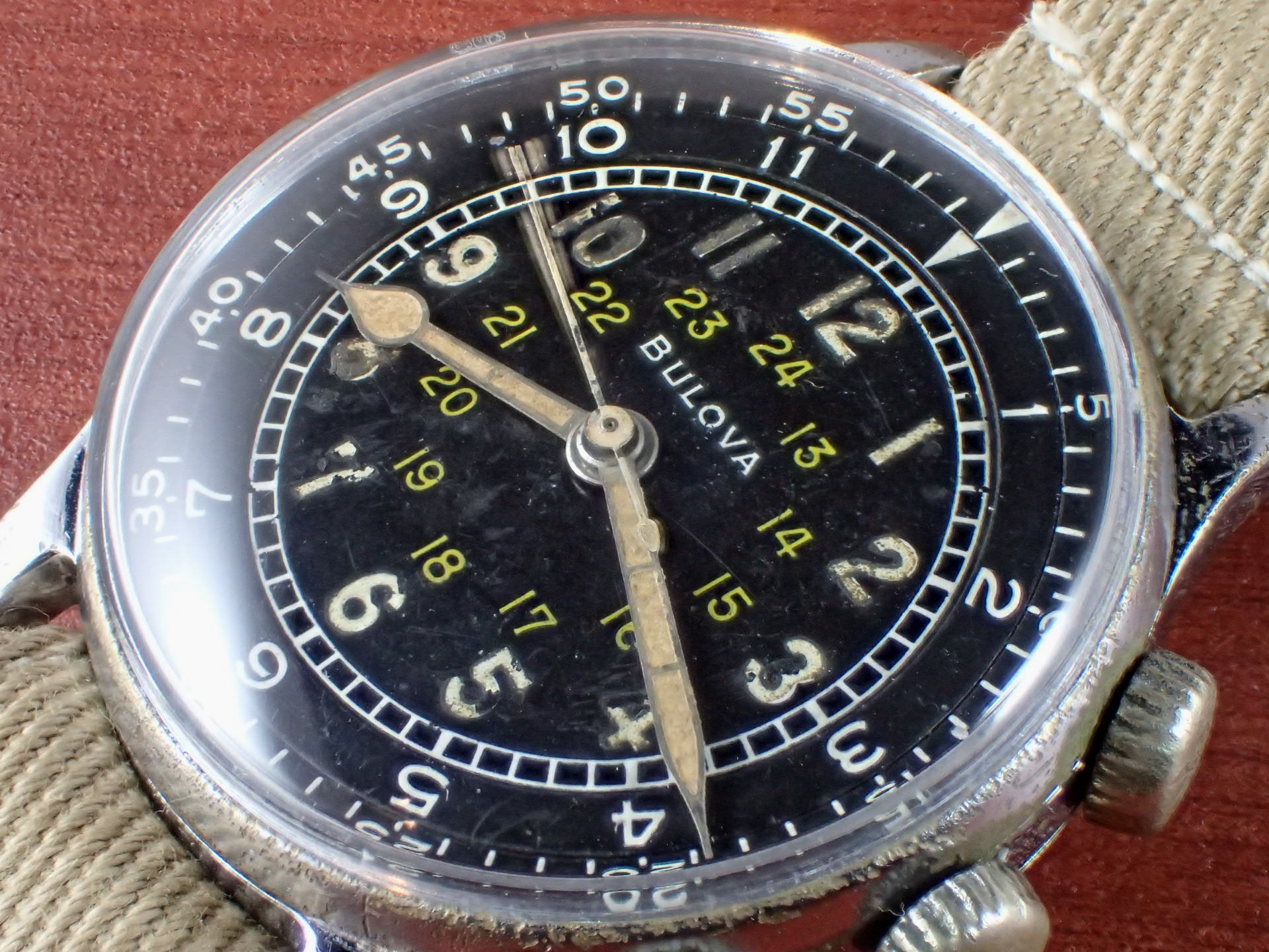 ブローバ アメリカ陸軍航空軍 タイプA-15 第二次世界大戦 1940年代 | VINTAGE WATCH | Curious  Curio（キュリオスキュリオ）