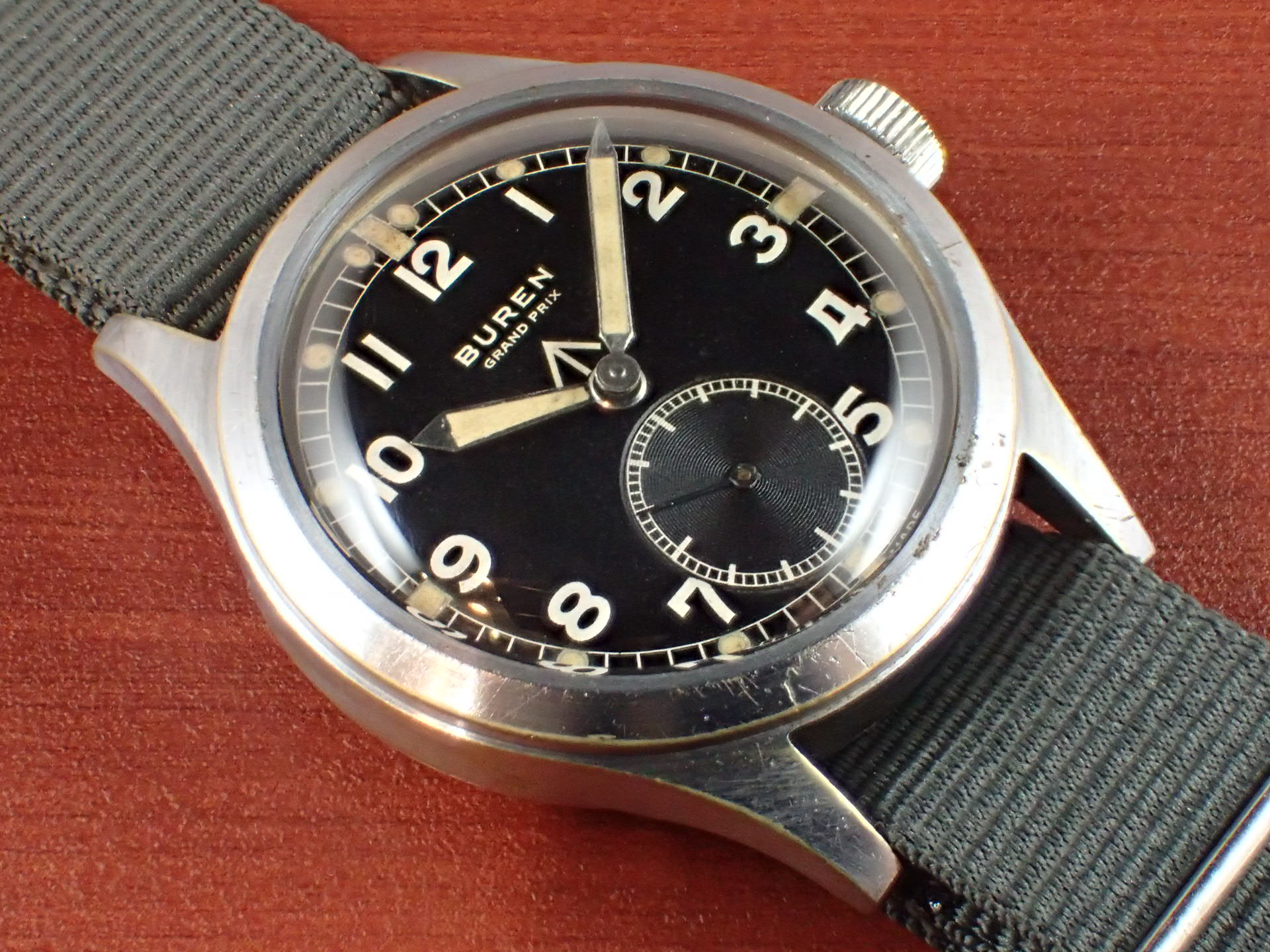 【新品】CUriOus Curio ホーウィン　オープンエンド　ネイビー18mm VINTAGE WATCH | Curious Curio（キュリオスキュリオ）