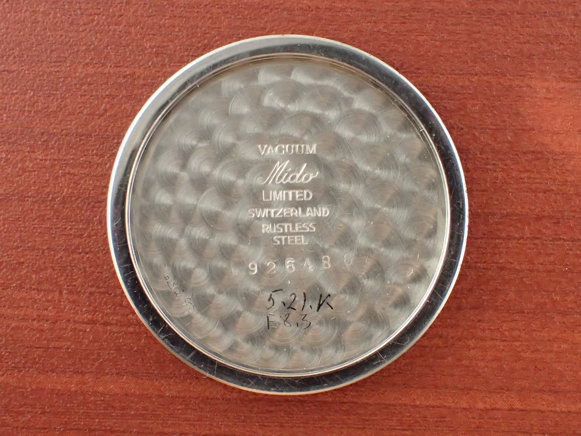 ミドー マルチフォート ラージケース 33mm ブラックDL 1940年代