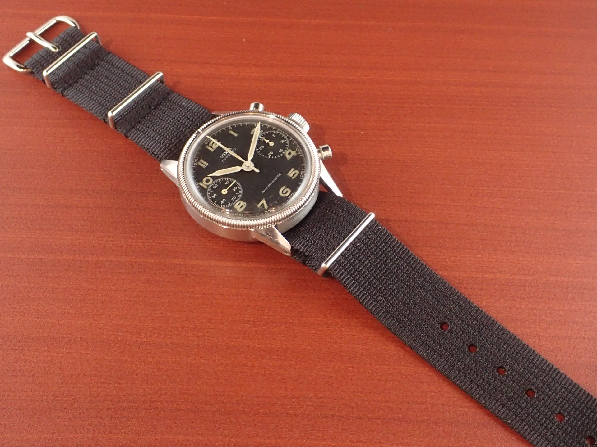 ヴィクサ TYPE20 フランス空軍 フライバッククロノグラフ 1950年代