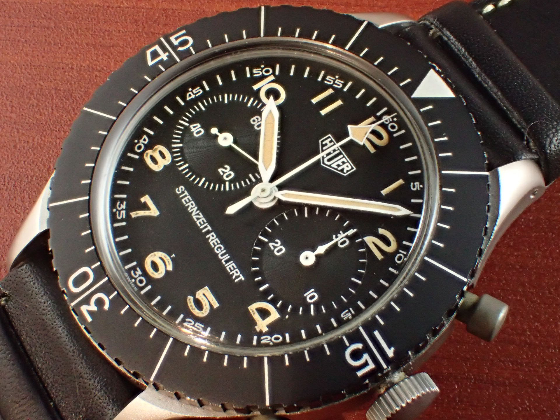 ホイヤー ドイツ陸軍 BUND 1551 SGSZ STERNZEIT REGULIERT 1960年代